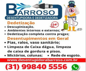 Dedetizadora Barroso em BH